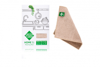 HOME S1, washing fiber Файбер для миття посуду, бежевий