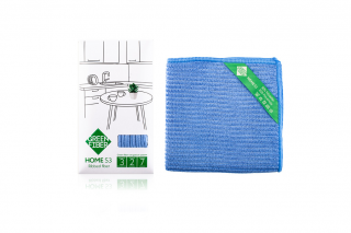 HOME S3, ribbed fiber, Файбер ребристий, блакитний