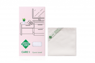 CARE 9 Вафельний рушник для гостей, молочний