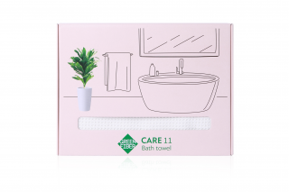 Вафельний банний рушник Green Fiber CARE 11, молочний