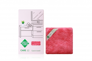 CARE 12 Гостьовий рушник, кораловий
